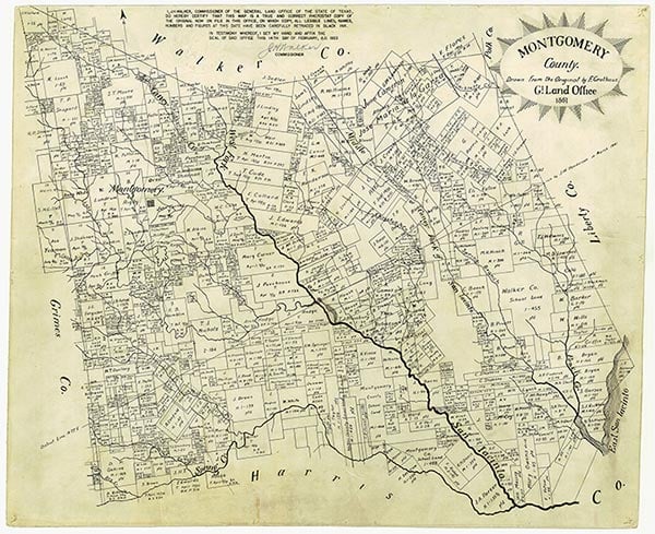 porter texas map
