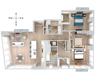 pricing floor plans studio