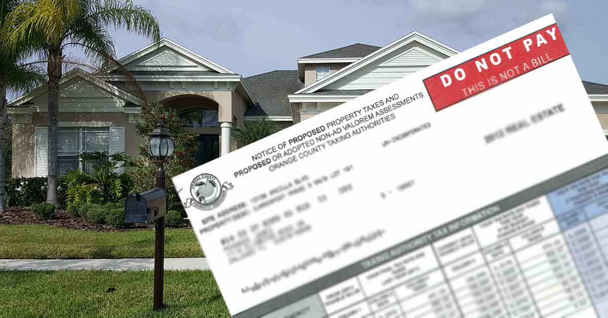property tax bill