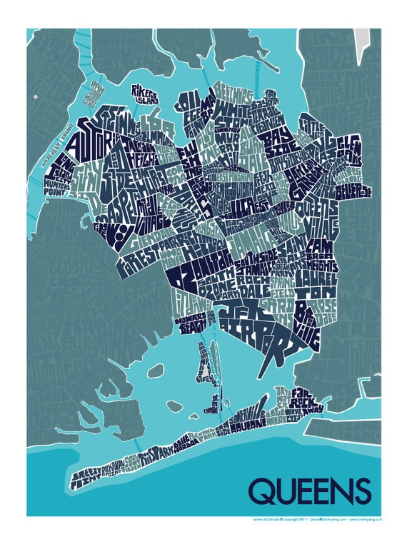 queens neighborhoods map comparison