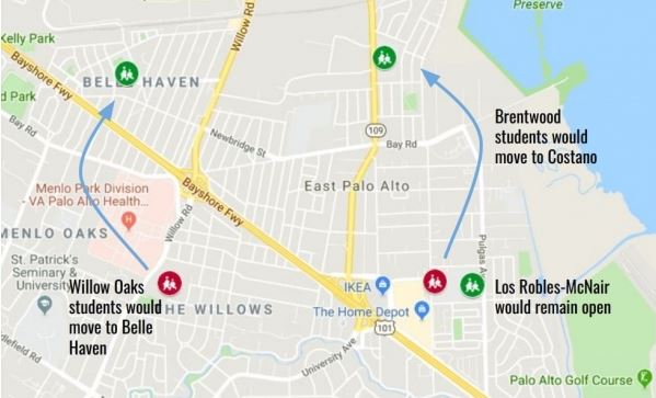 ravenswood school district map