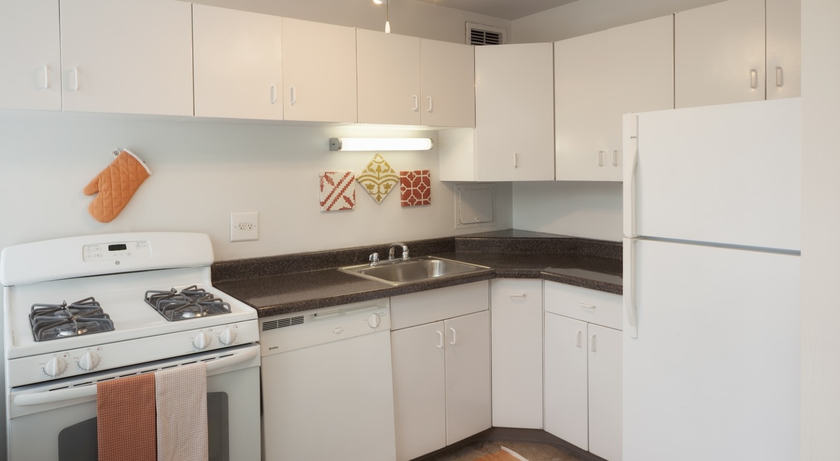 renovated apartment kitchen