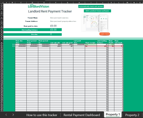 rental yield calculation