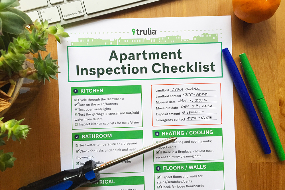 renter mistakes checklist