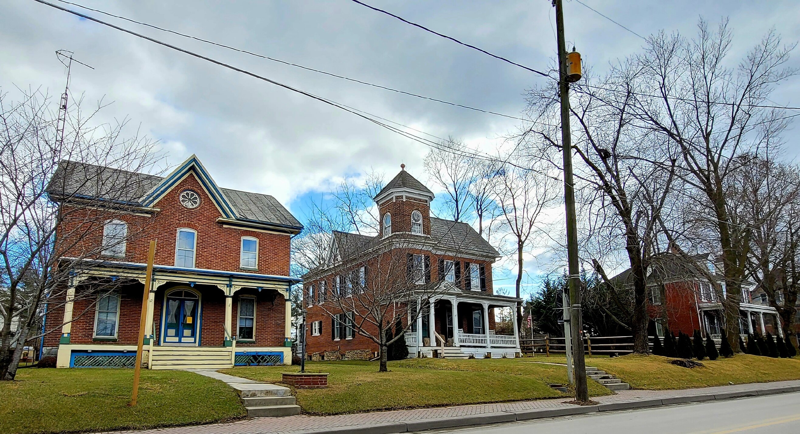 rural Maryland town