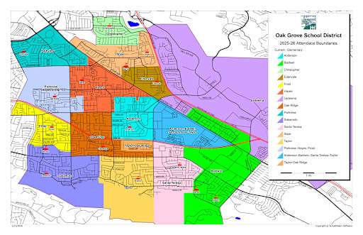 school district zone map