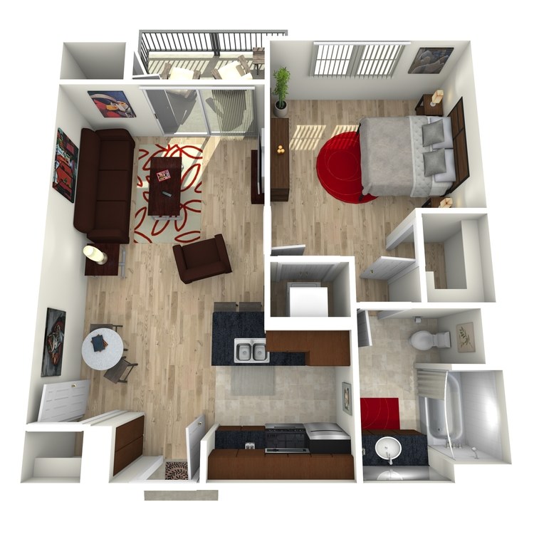 shared bedroom floor plan