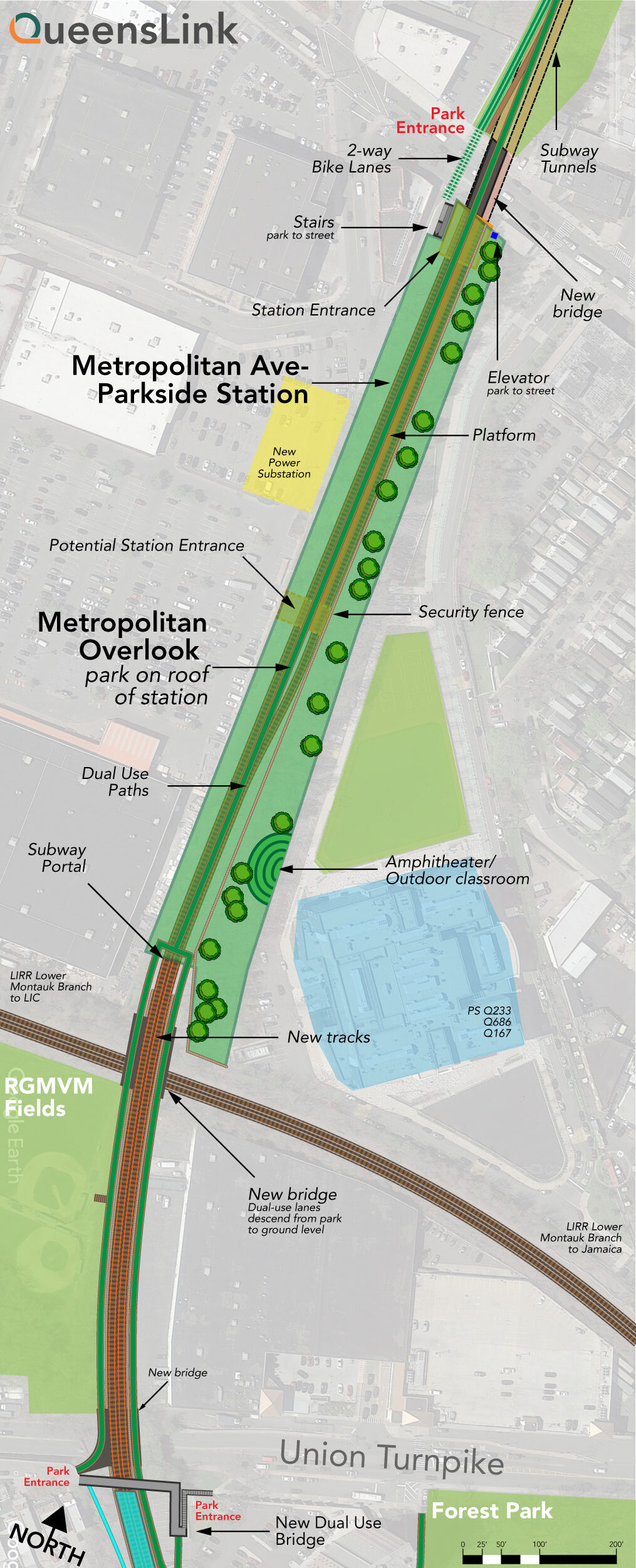 subway commute map