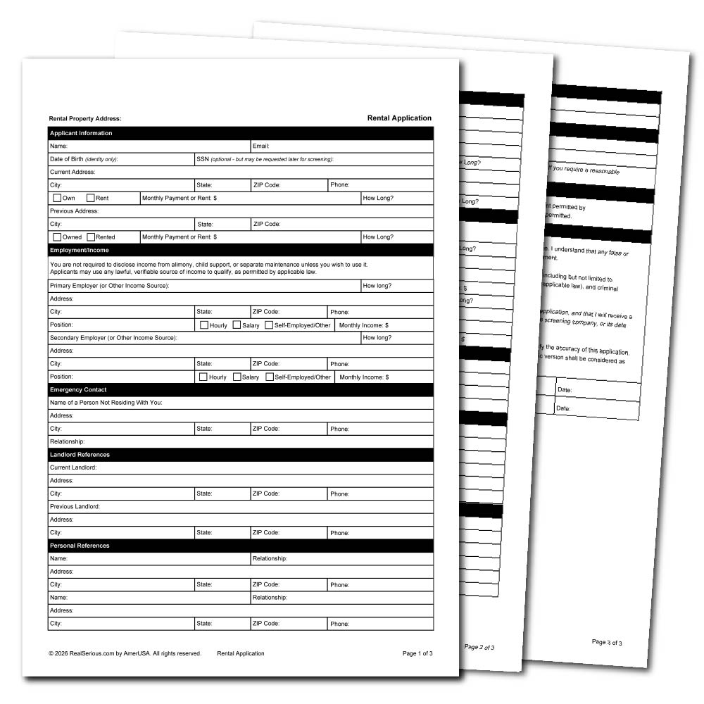 tenant screening documents
