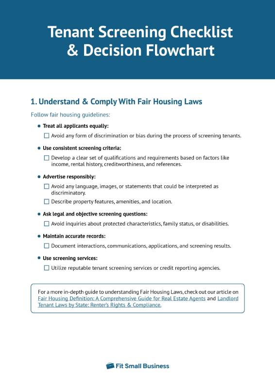tenant screening thresholds