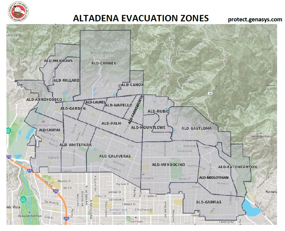three fire zones
