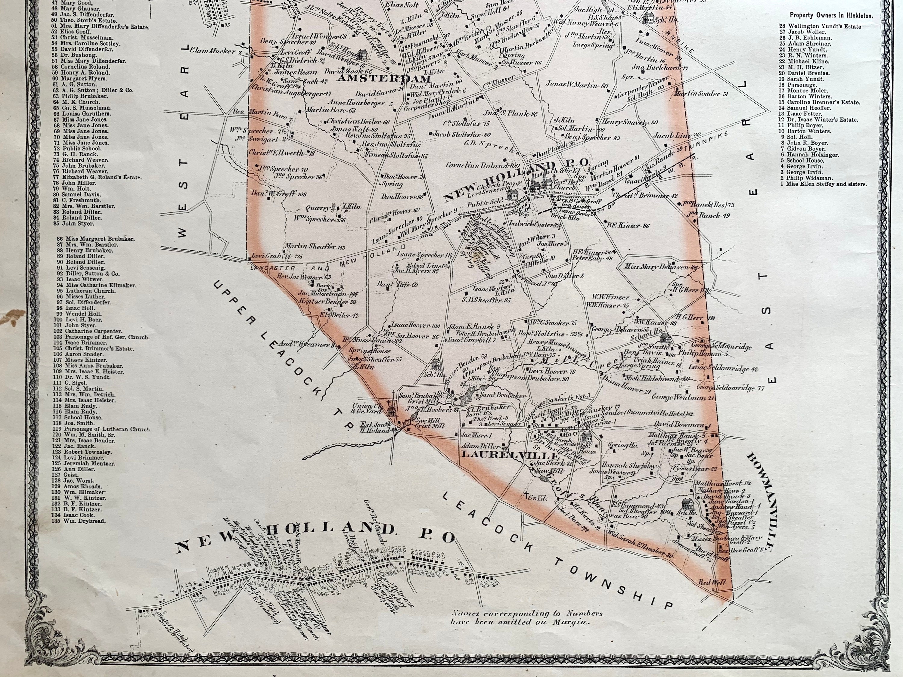 township borough map