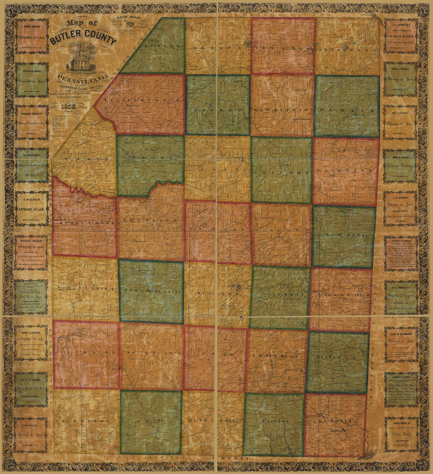 township breakdown map