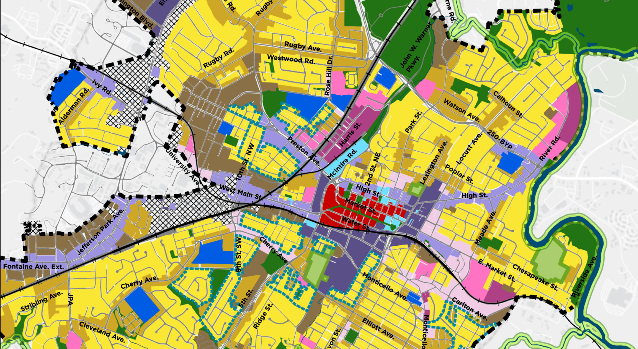 virginia county zoning map