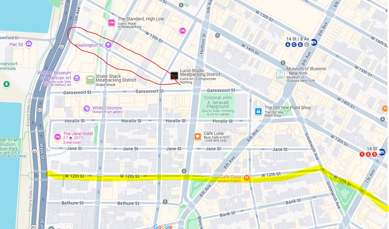 west 12th street map