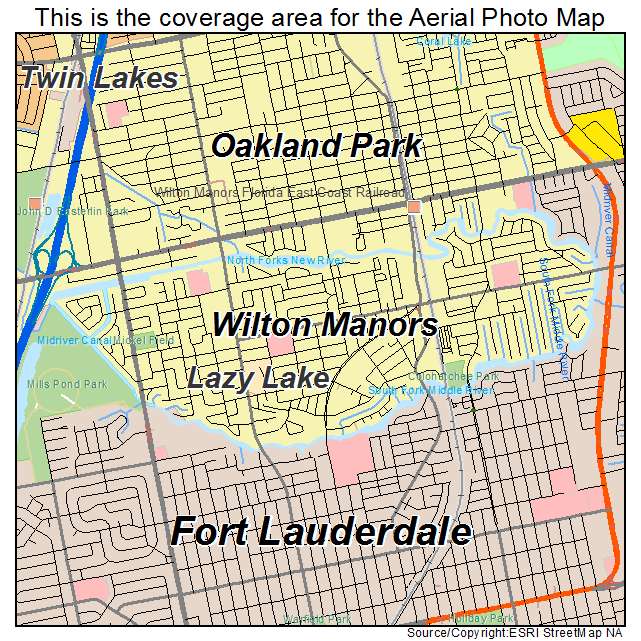 wilton manors map