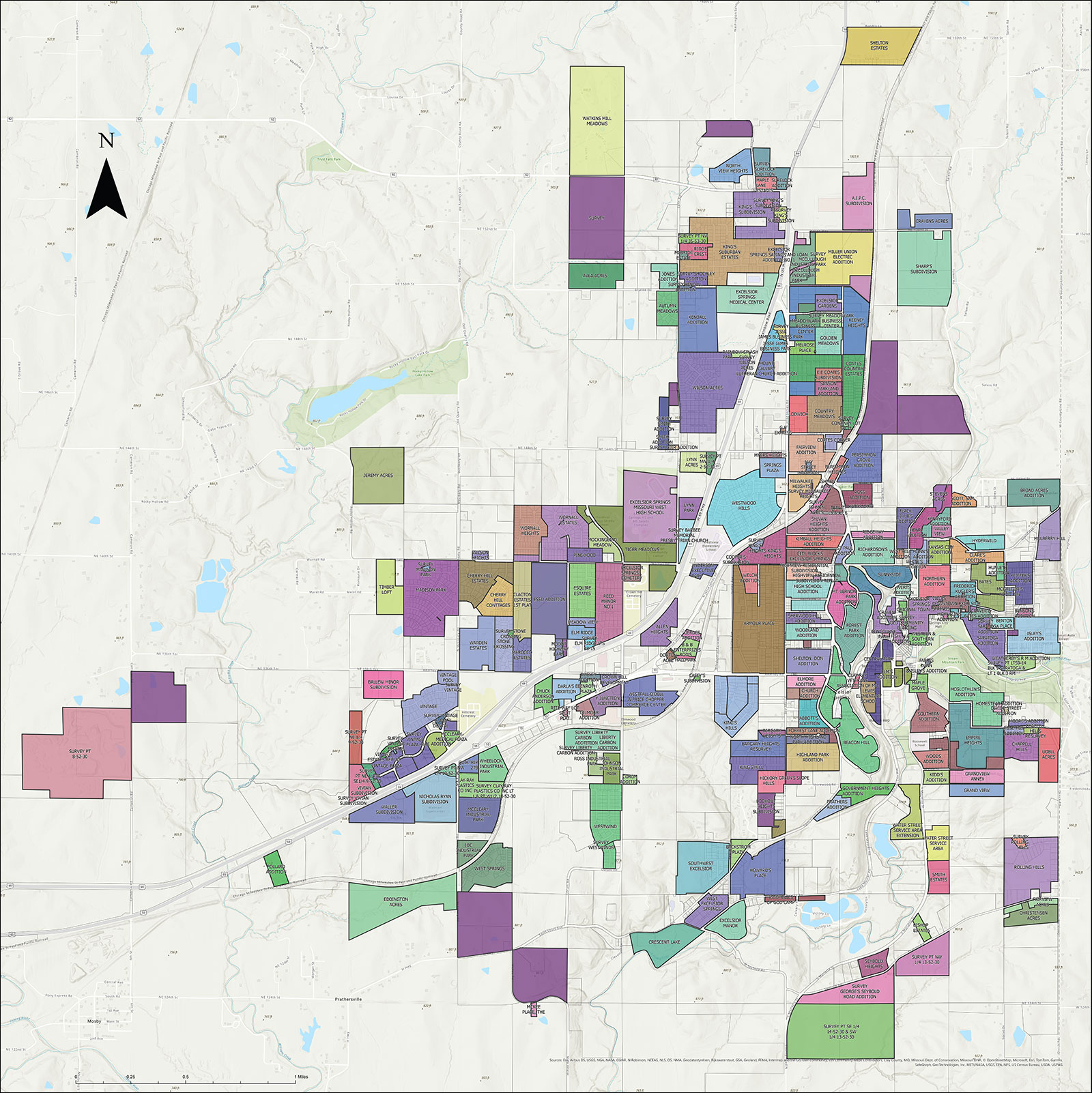 zip boundary map