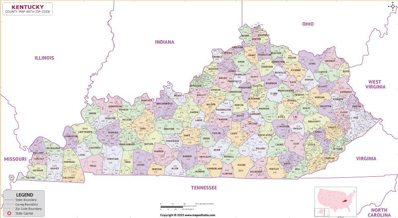 zip code map